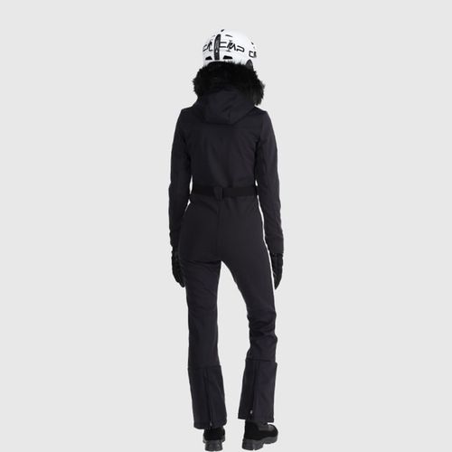 Ženski Ski Kombinezon Cmp Zip Hood Crni slika 2