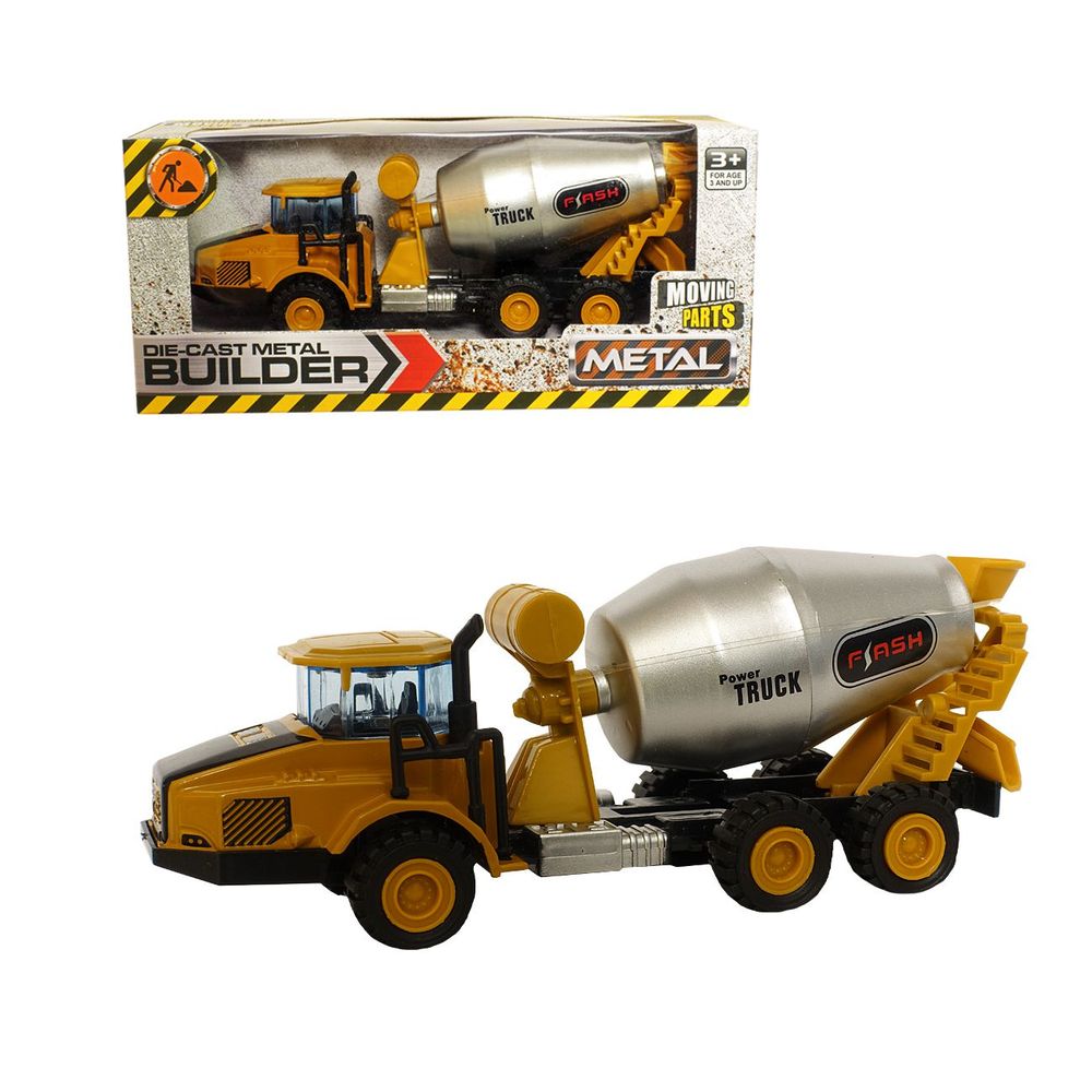Kamion miješalica za cement DIE-CAST, 14 cm slika 1