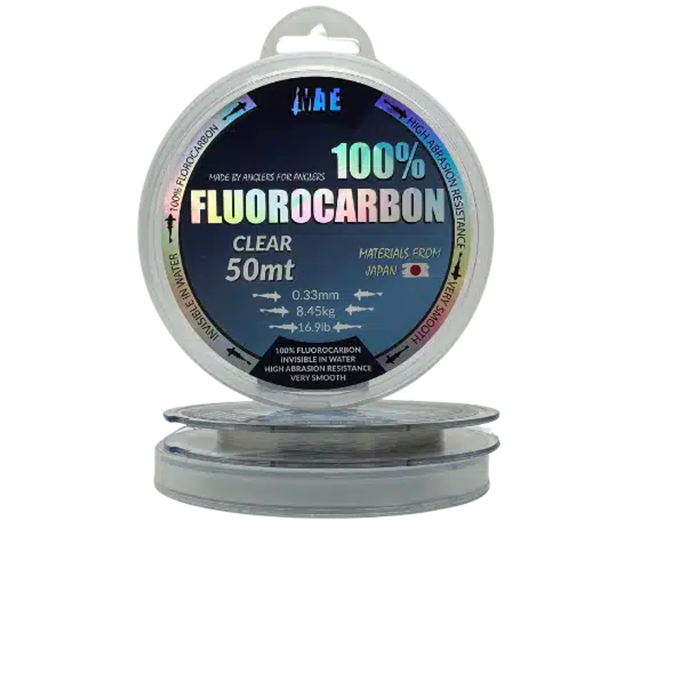 MATE 100% Fluorocarbon clear 0,23mm 50m (MT14022) slika 1