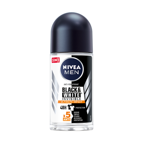 NIVEA Men Black&White Ultimate Impact dezodorans roll-on 50ml slika 1