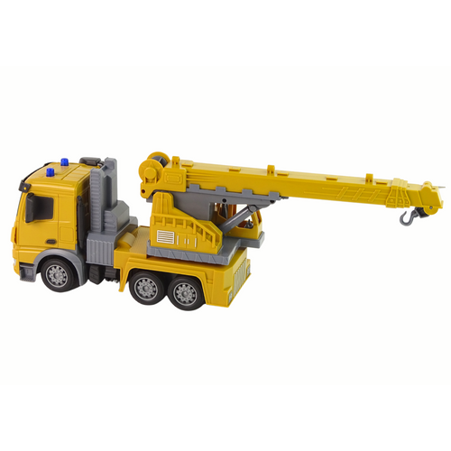 Kamion s dizalicom na daljinsko upravljanje Crane Construction 2.4G R/C 1:12 - žuti slika 4