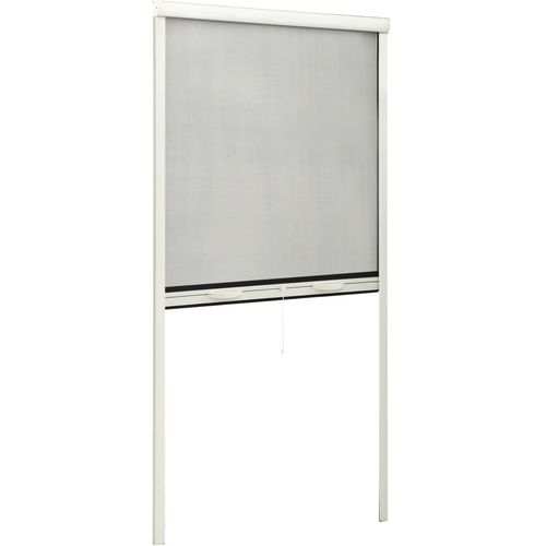 Zaslon protiv insekata za prozore bijeli 90 x 170 cm slika 19