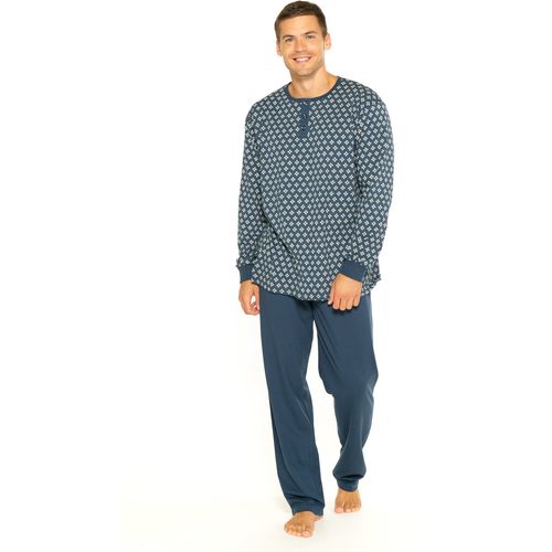 Muška pidžama dugih rukava s gumbima slika 10