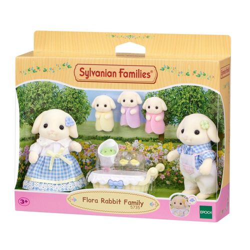 Sylvanian Porodica Cvetnih Zecica slika 1