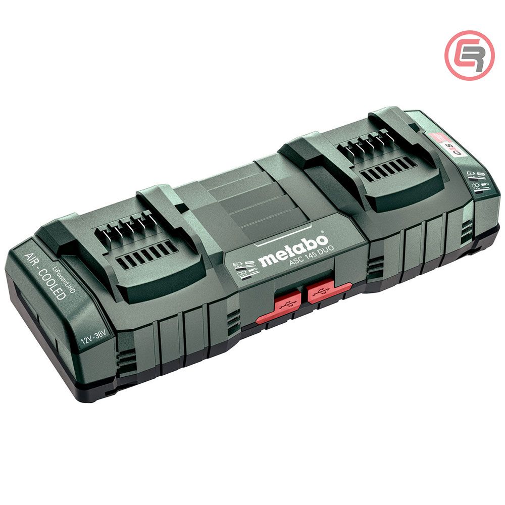 Metabo Punjač Za Baterije ASC 145 DUO / 12-36 V Air Cooled, EU – 627495000 slika 2
