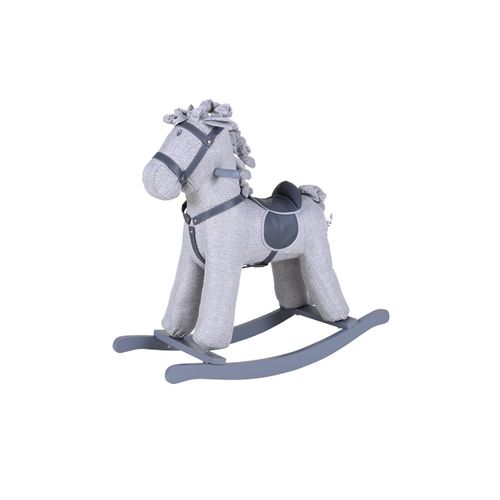 Knorr Toys Konj Na Ljuljanje Pliš Grey Horse slika 3