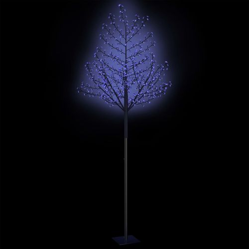 Božićno drvce sa 600 LED žarulja plavo svjetlo 300 cm slika 4