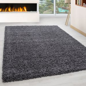 LIFE1500GREY Dark Grey Carpet (160 x 230)