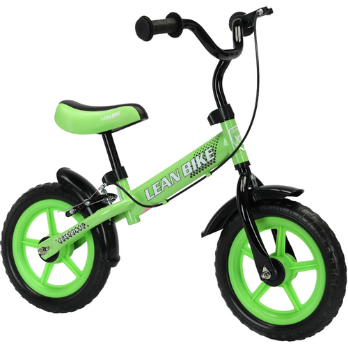 Dječji bicikl bez pedala Mario zeleni slika 1