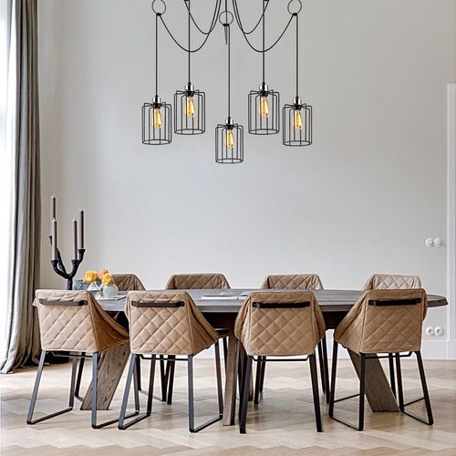 Tel - 6621 Black Chandelier slika 1