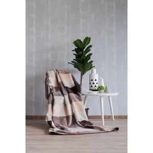 Ćebe Eco Blanket 200x230 - 18108-C - Squares Cream