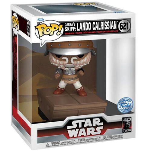 POP figure Deluxe Star Wars Jabba Skiff Lando Calrissian Exclusive slika 1
