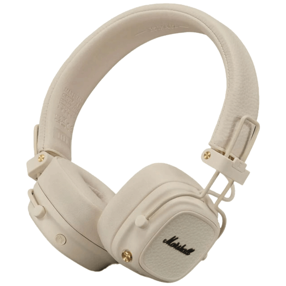 Marshall Slušalice bežične / žične sa mikrofonom Major V - Cream slika 1