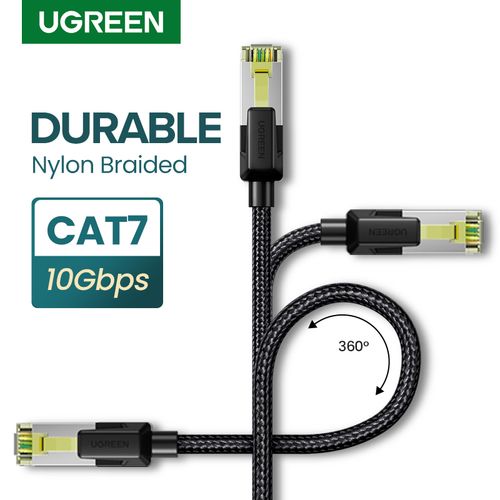 Ugreen Cat7 oklopljeni okrugli kabel s pletenim modularnim RJ45 Ethernet priključkom 1M slika 3