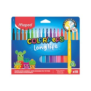 Maped Flomasteri 18/1 LONG LIFE 2.0