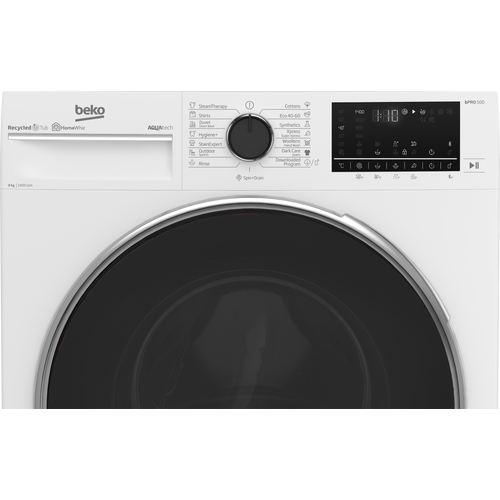 Beko B5WFU 59415 W Veš mašina, 9 kg, 1400 rpm, ProSmart™ Inverter, Dubina 58 cm slika 4