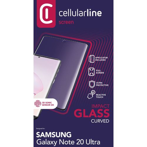 Cellularline zaštitno staklo za Samsung Galaxy Note 20 Ultra slika 2