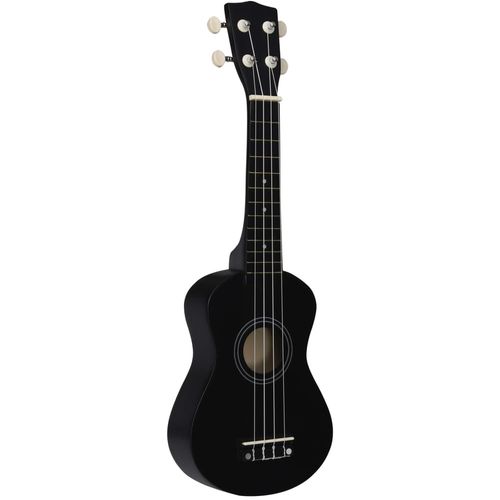 Set dječjeg ukulelea Soprano s torbom crni 21 " slika 22