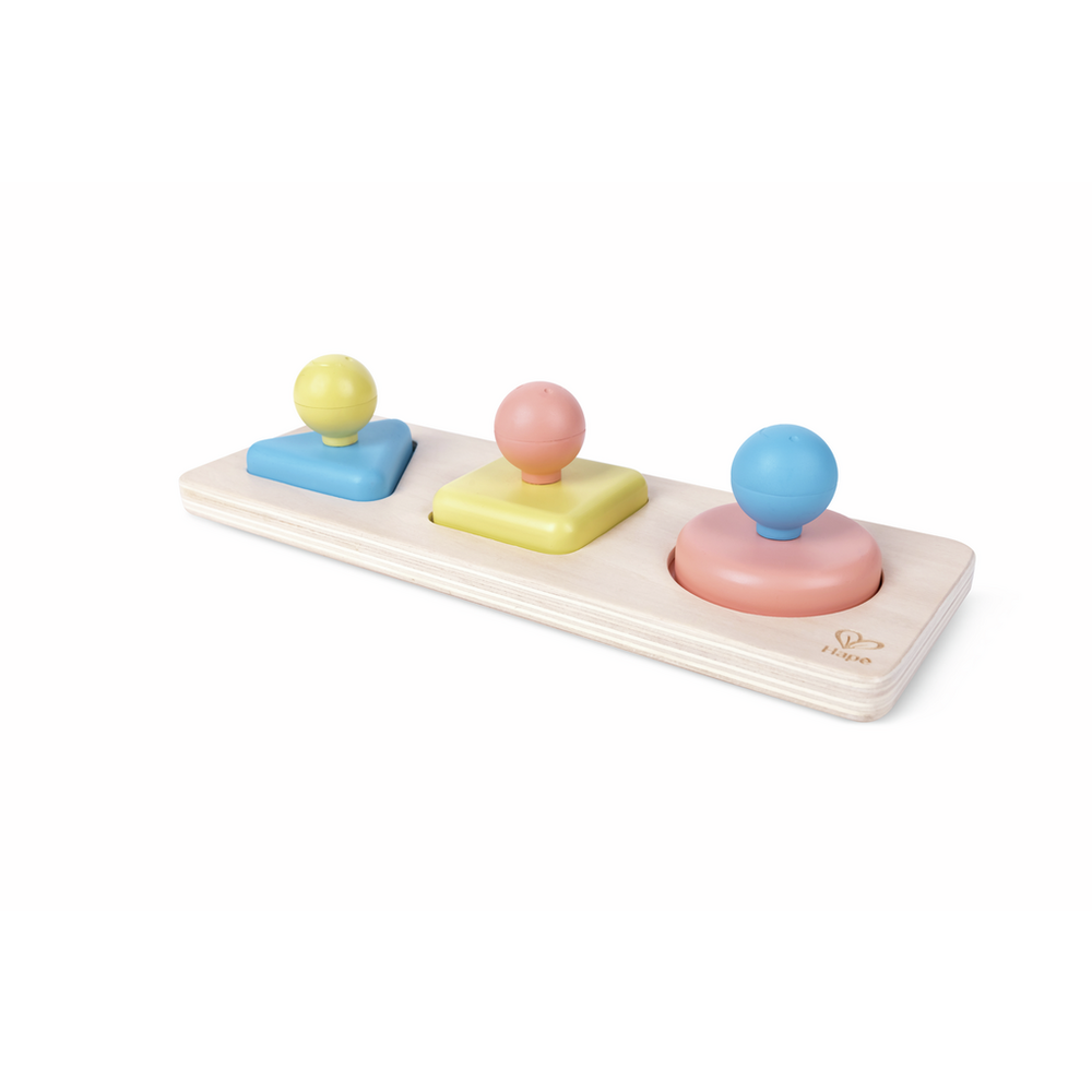 Hape Drvena sorter slagalica Montessori Mirror Shape Puzzle E0072A  slika 1