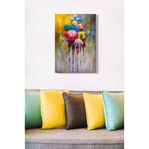 Dekorativna Kanvas Slika (50 x 70) - 248 Multicolor