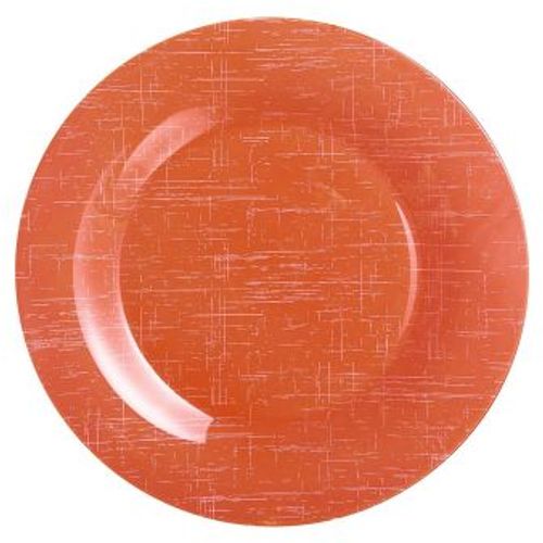 Luminarc Poppy plitki tanjir 25cm - narandžasti  slika 1