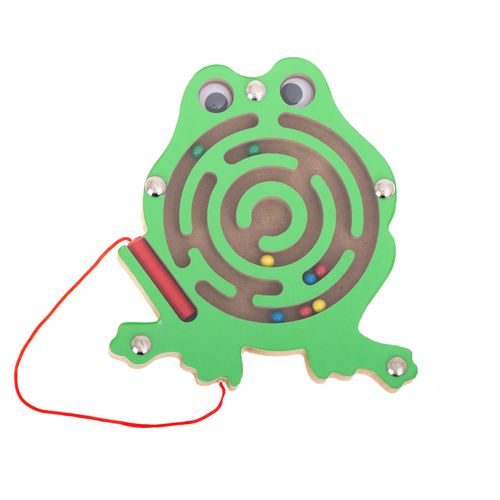 Magnetni labirint zelena žabica slika 1