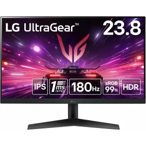 LG 24GS60f - 24-inčni IPS Monitor s 180Hz Osvježavanjem i 1ms Vrijemenom Odziva