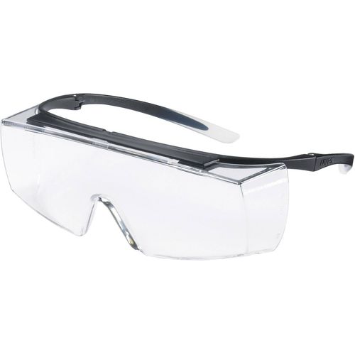 uvex super f OTG 9169585 zaštitne radne naočale  crna, bijela slika 2