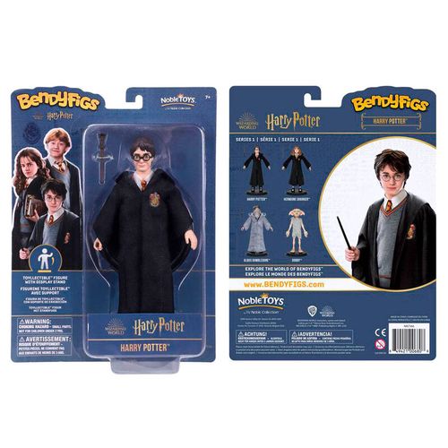 Harry Potter Figura Harry s Čarobnim Štapićem - Bendyfigs 19cm slika 2