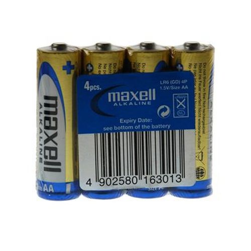 Maxell alk. baterija LR-6/AA,4kom,shrink slika 2