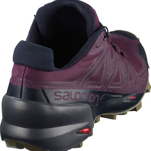 TENISICE SALOMON SPEEDCROSS 5 W POTENT PURPLE/EBONY/BURNT OLIVE slika 3