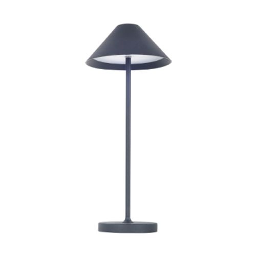 Liberty lampa, aluminijska stolna svjetiljka s crnom baterijom od 3W slika 1