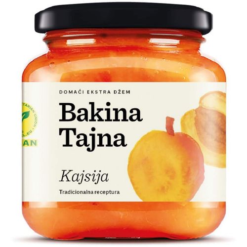 Bakina tajna ekstra Džem kajsija 670g slika 1