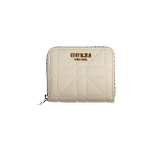 GUESS JEANS WOMEN'S WALLET BEIGE