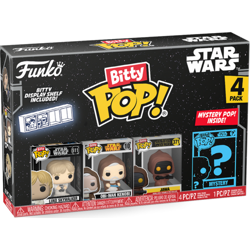 Funko Bitty Pop: Star Wars - Luke 4pk slika 1