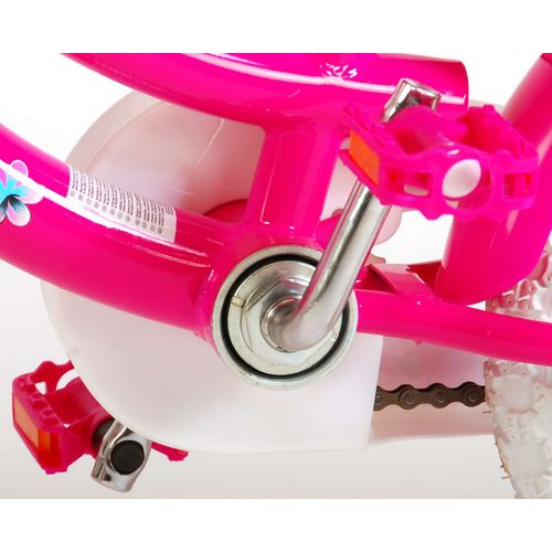 Dječji bicikl Volare Lovely 12" s dvije ručne kočnice roza-bijeli slika 15