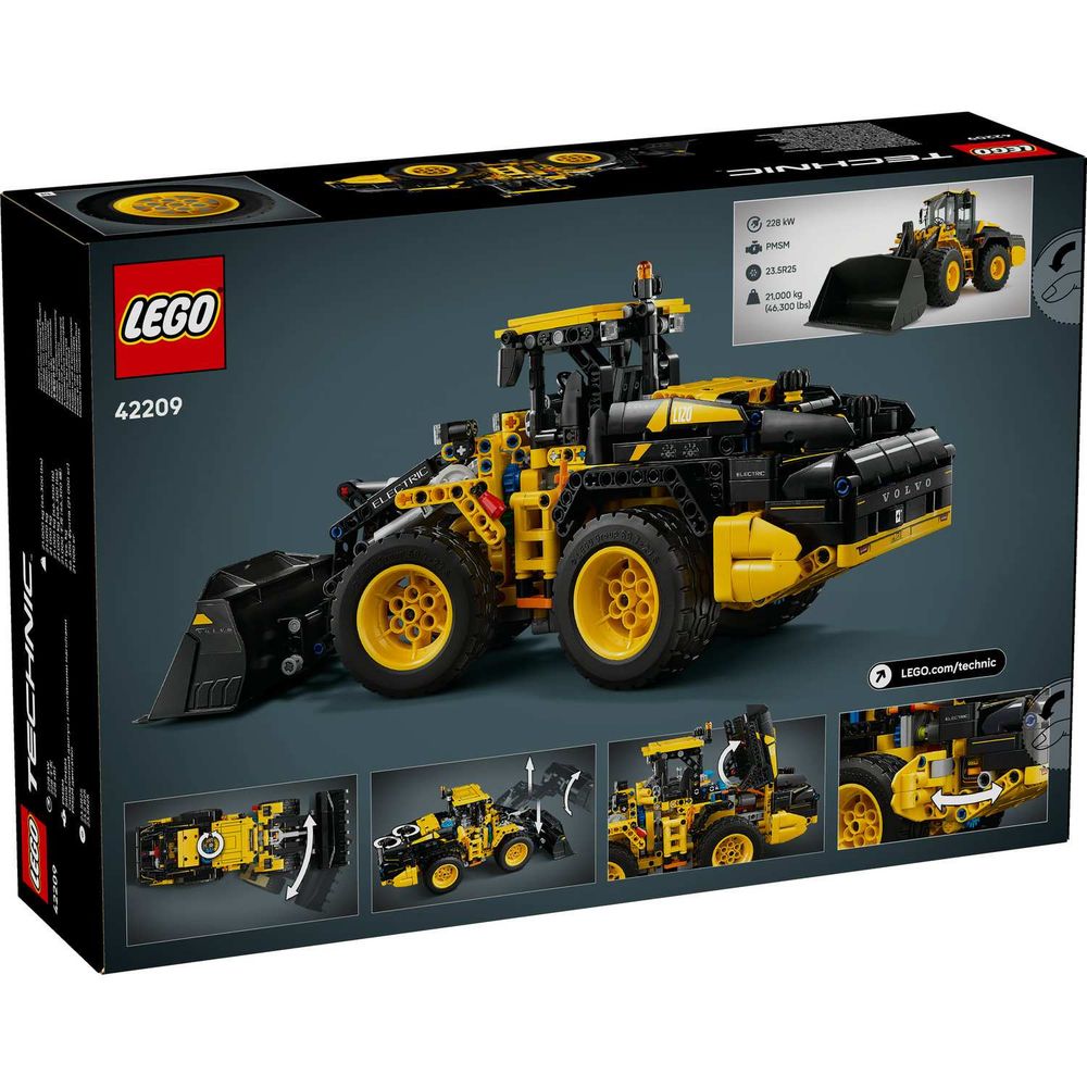 LEGO 42209 Volvo L120 Electric Wheel Loader slika 10
