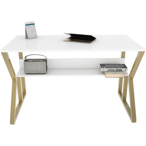 Wake - Gold, White White
Gold Study Desk slika 5