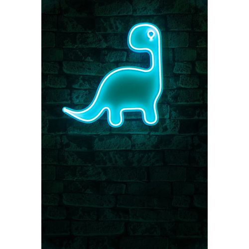 Wallity Ukrasna plastična LED rasvjeta, Dino the Dinosaur - Blue slika 10