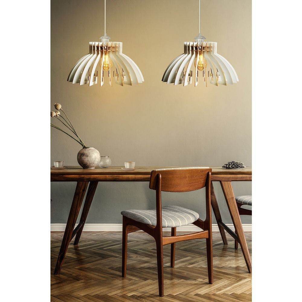 Luster sa posebnim dizajnom '166 White Chandelier' slika 1