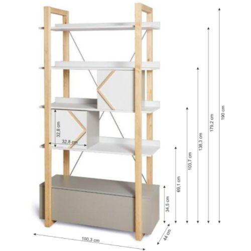 Bellamy Pinette regal za knjige slika 11