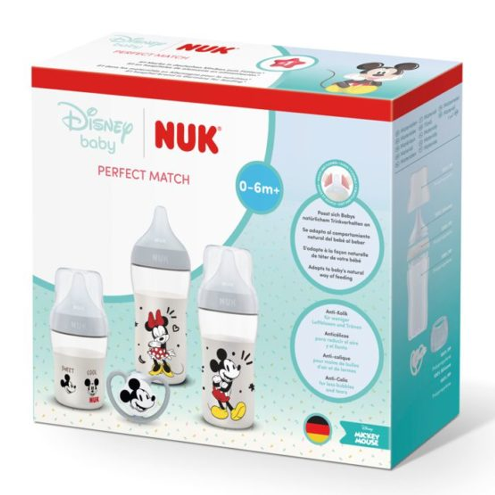 NUK Set za novorođenče Perfect Match Disney Baby 0-6m+ slika 2
