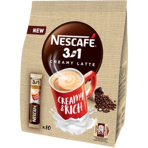 Nescafé 3in1 creamy latte 10x15 g
