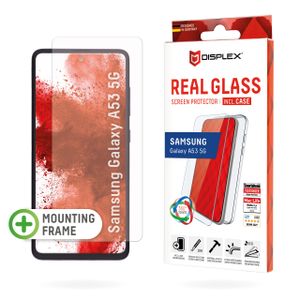 DISPLEX zaštitno staklo Real Glass 2D za Samsung Galaxy A53 5G, prozirna + maskica (01678)