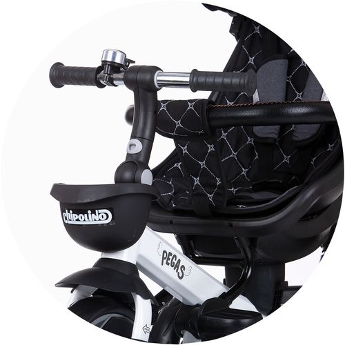 Chipolino tricikl Pegas Anthracite  slika 11