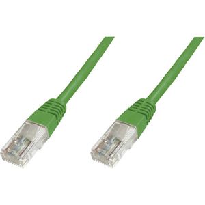 Digitus DK-1617-030/G RJ45 mrežni kabel, Patch kabel cat 6 U/UTP 3.00 m zelena  1 St.