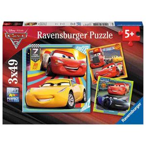 Ravensburger Puzzle Cars 3x49kom