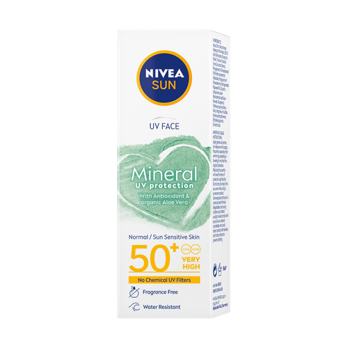 NIVEA SUN UV mineral krema za zaštitu kože lica od sunca SPF 50+ 50 ml slika 3