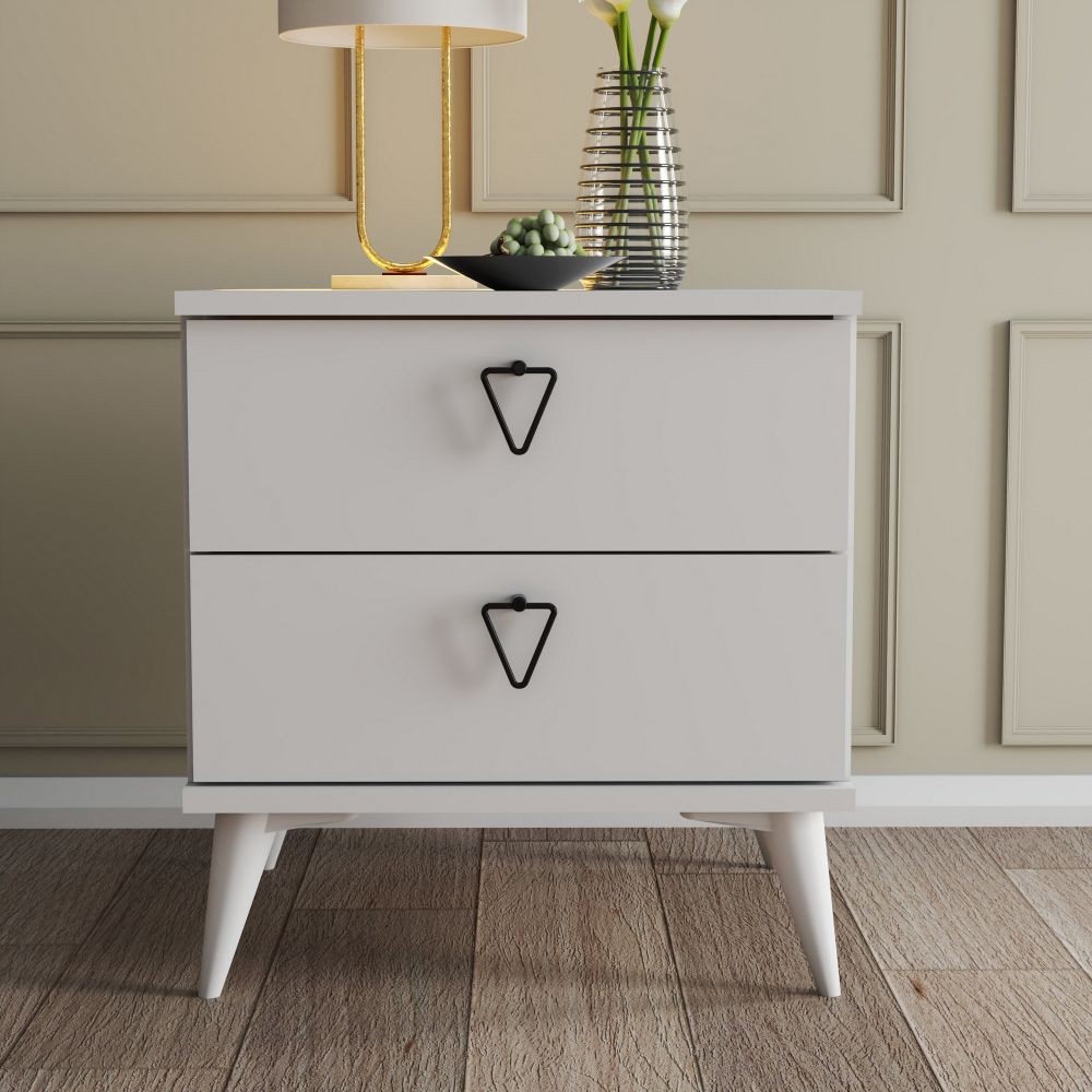 Versa-Ce 3634 White Nightstand slika 2