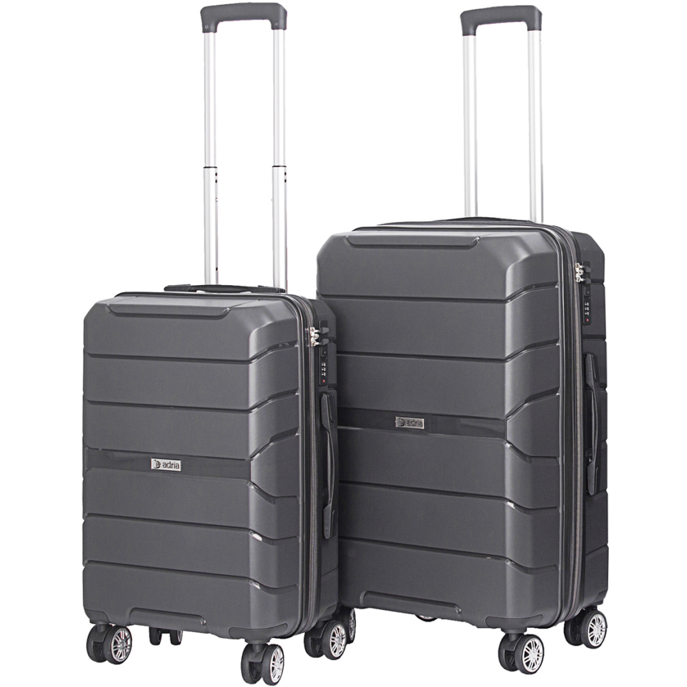 0993 Kofer Adria - Set od dva komada, Sivi slika 1